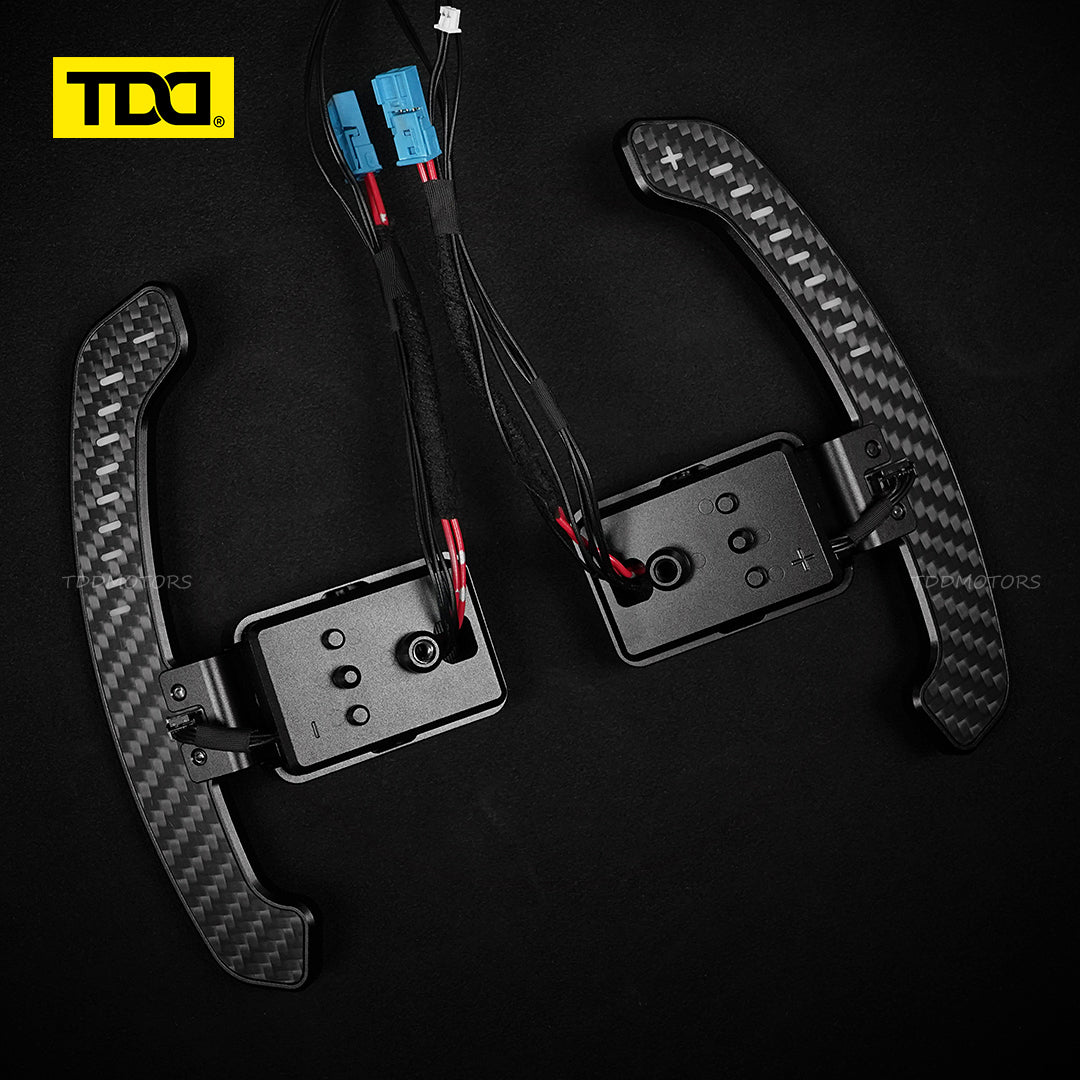 TDD Carbon Fiber LED Magnetic Paddle Shifters for  MiNi F56 F55 F54