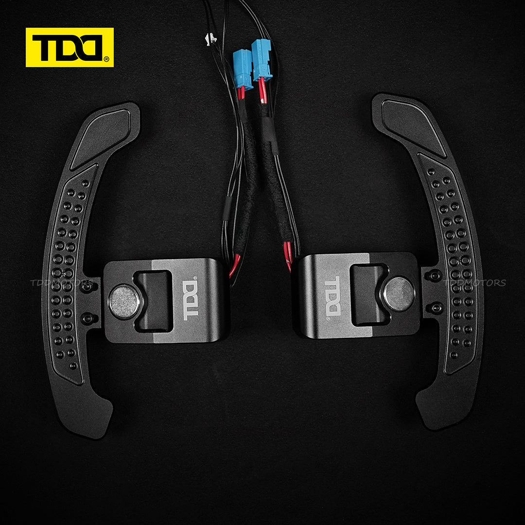 TDD Carbon Fiber LED Magnetic Paddle Shifters for  MiNi F56 F55 F54
