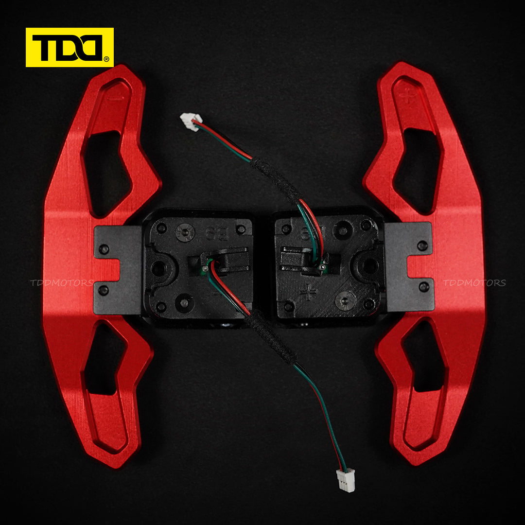 TDD Aluminum Alloy Magnetic Paddle Shifters For Audi B8 B9 C8 A1 A2 A3 A4 A5 A7 A8 Q2 Q3 Q4 Q5 Q7 Q8 S1 S2 S3 S4 S5 SQ5 SQ7 SQ8 RS1 RS2 RS3 RS4 RS5 RSQ5