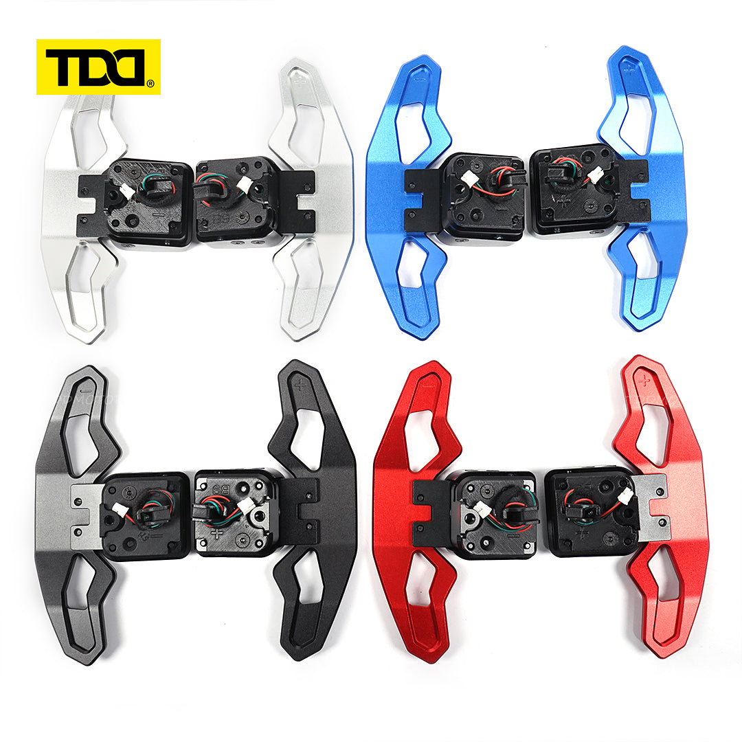 TDD Aluminum Alloy Magnetic Paddle Shifters For Audi B8 B9 C8 A1 A2 A3 A4 A5 A7 A8 Q2 Q3 Q4 Q5 Q7 Q8 S1 S2 S3 S4 S5 SQ5 SQ7 SQ8 RS1 RS2 RS3 RS4 RS5 RSQ5