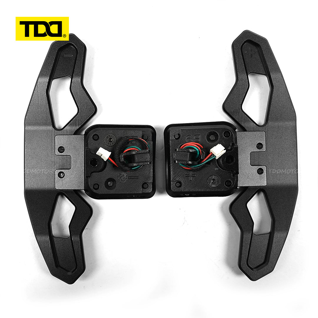 TDD Aluminum Alloy Magnetic Paddle Shifters For Audi B8 B9 C8 A1 A2 A3 A4 A5 A7 A8 Q2 Q3 Q4 Q5 Q7 Q8 S1 S2 S3 S4 S5 SQ5 SQ7 SQ8 RS1 RS2 RS3 RS4 RS5 RSQ5