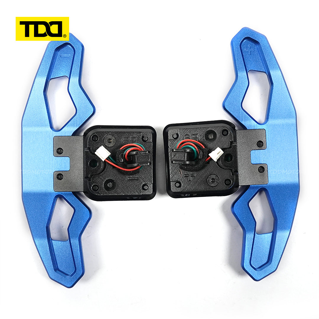 TDD Aluminum Alloy Magnetic Paddle Shifters For Audi B8 B9 C8 A1 A2 A3 A4 A5 A7 A8 Q2 Q3 Q4 Q5 Q7 Q8 S1 S2 S3 S4 S5 SQ5 SQ7 SQ8 RS1 RS2 RS3 RS4 RS5 RSQ5
