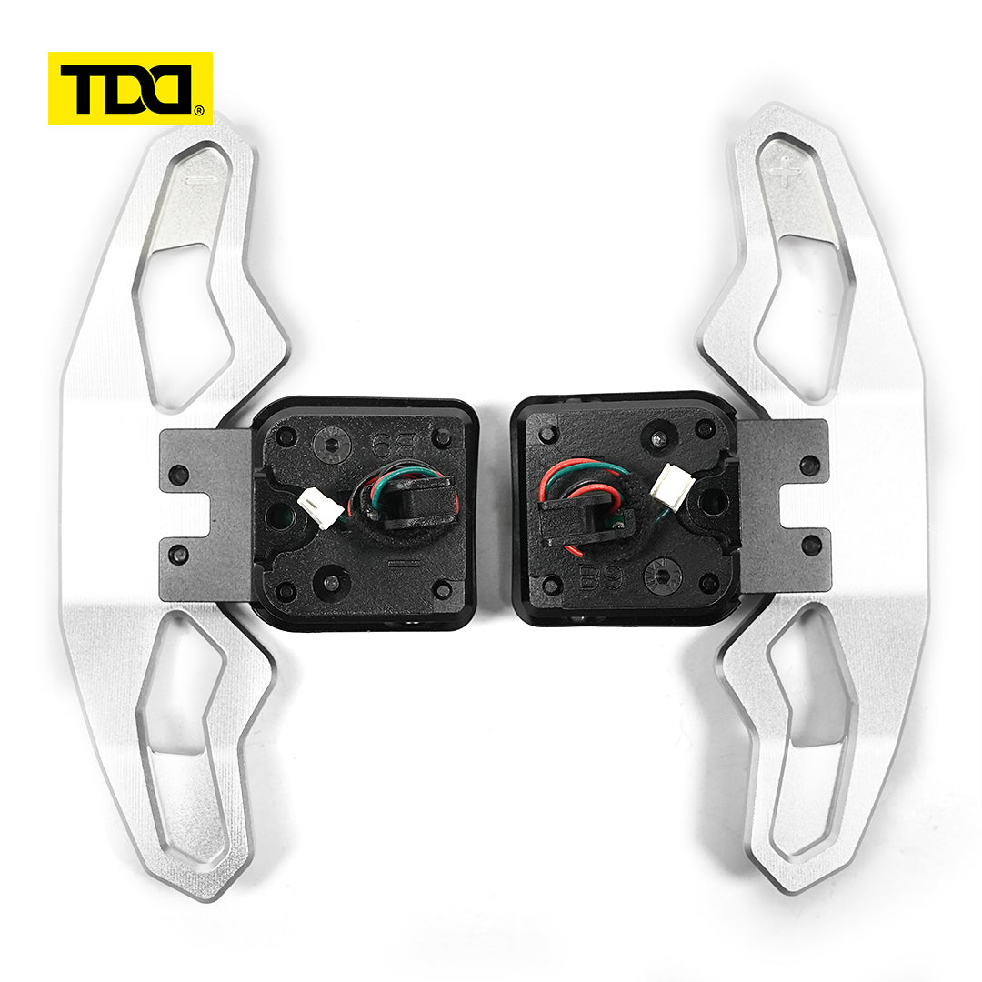 TDD Aluminum Alloy Magnetic Paddle Shifters For Audi B8 B9 C8 A1 A2 A3 A4 A5 A7 A8 Q2 Q3 Q4 Q5 Q7 Q8 S1 S2 S3 S4 S5 SQ5 SQ7 SQ8 RS1 RS2 RS3 RS4 RS5 RSQ5