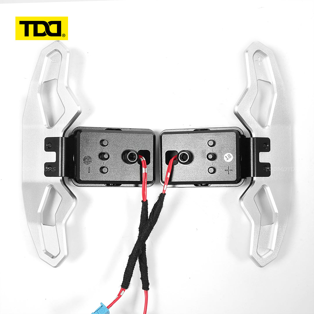 TDD Aluminum Alloy Magnetic Paddle Shifters For BMW F10 F06 F07 F11 F18 F12 F13 F01 F02 F30 F31 F32 F33 F34 2 3 4 5 6 7 Series G20 G30 G32 G38 G12 G01 G80 F90 F92 30 X3: G01 X4: G02 X5: G05 X6: G06 X7 G07 F20 F30 F32 F34 F36 F80 I8 7 Series