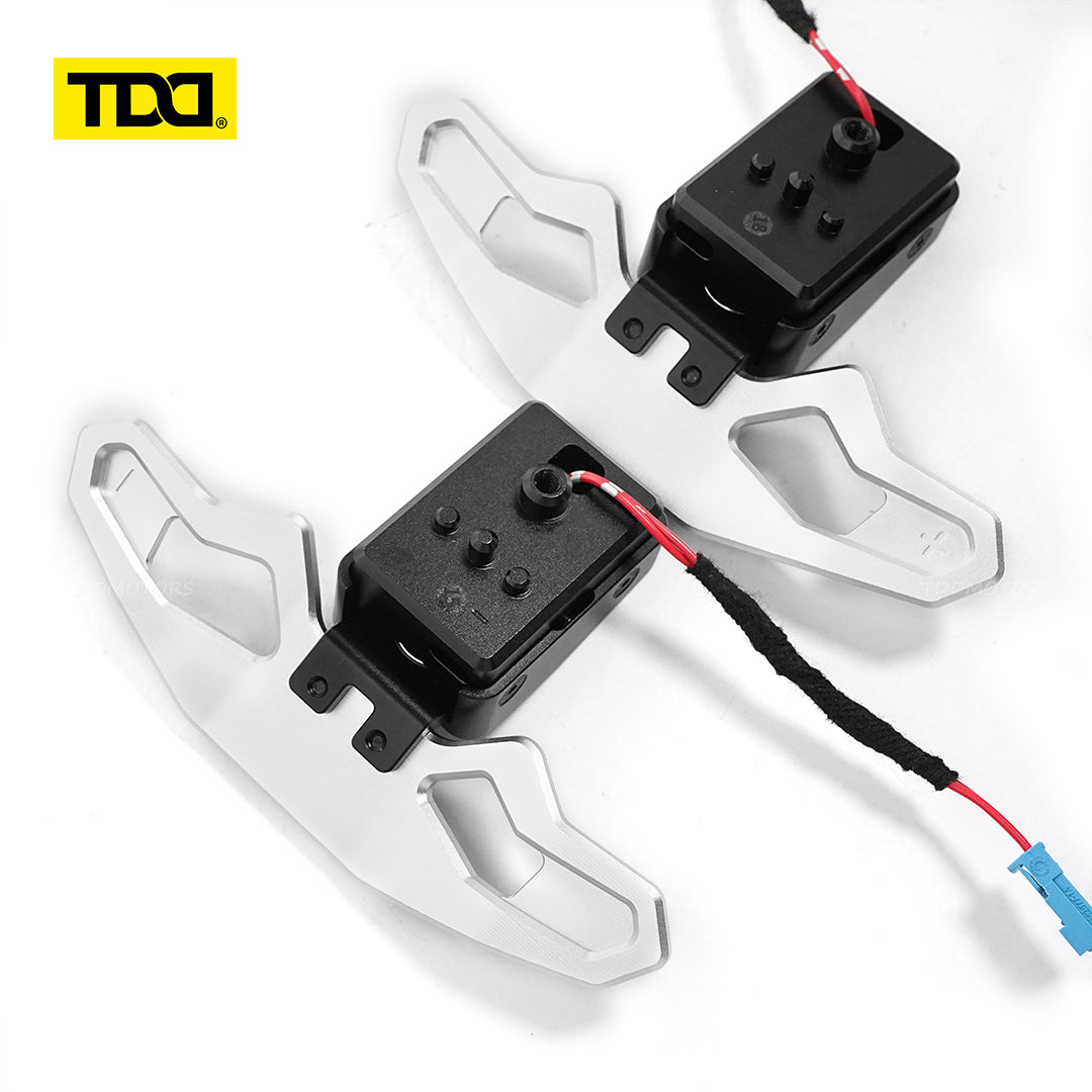 TDD Aluminum Alloy Magnetic Paddle Shifters For BMW F10 F06 F07 F11 F18 F12 F13 F01 F02 F30 F31 F32 F33 F34 2 3 4 5 6 7 Series G20 G30 G32 G38 G12 G01 G80 F90 F92 30 X3: G01 X4: G02 X5: G05 X6: G06 X7 G07 F20 F30 F32 F34 F36 F80 I8 7 Series
