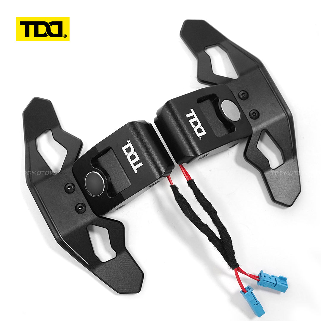 TDD Aluminum Alloy Magnetic Paddle Shifters For BMW F10 F06 F07 F11 F18 F12 F13 F01 F02 F30 F31 F32 F33 F34 2 3 4 5 6 7 Series G20 G30 G32 G38 G12 G01 G80 F90 F92 30 X3: G01 X4: G02 X5: G05 X6: G06 X7 G07 F20 F30 F32 F34 F36 F80 I8 7 Series