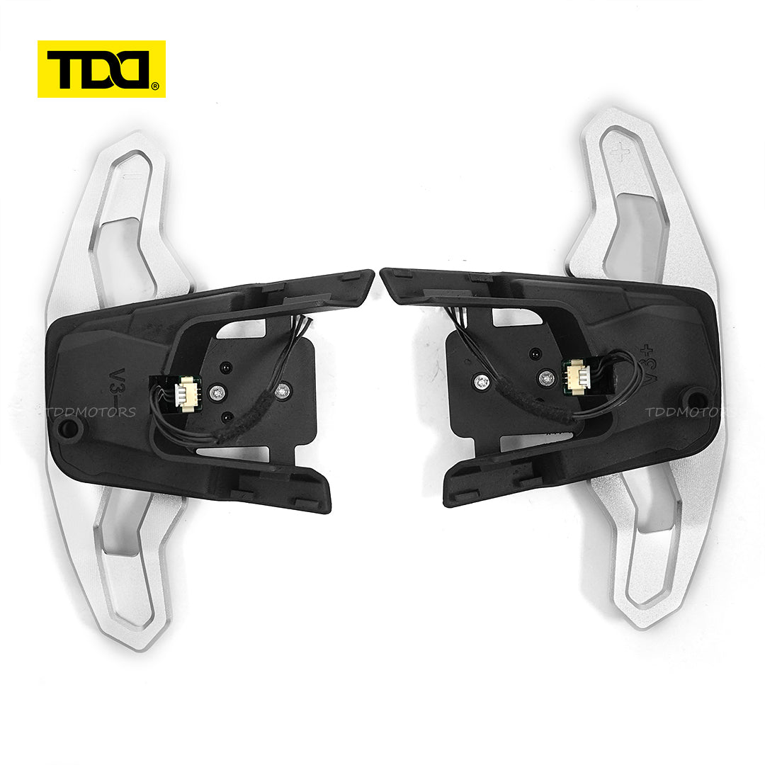TDD Aluminum Alloy Magnetic Paddle Shifters for Paddle Shifters For VW GTI MK7 Golf R Scirocco MK7.5