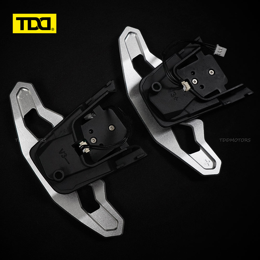 TDD Aluminum Alloy Magnetic Paddle Shifters for Paddle Shifters For VW GTI MK7 Golf R Scirocco MK7.5