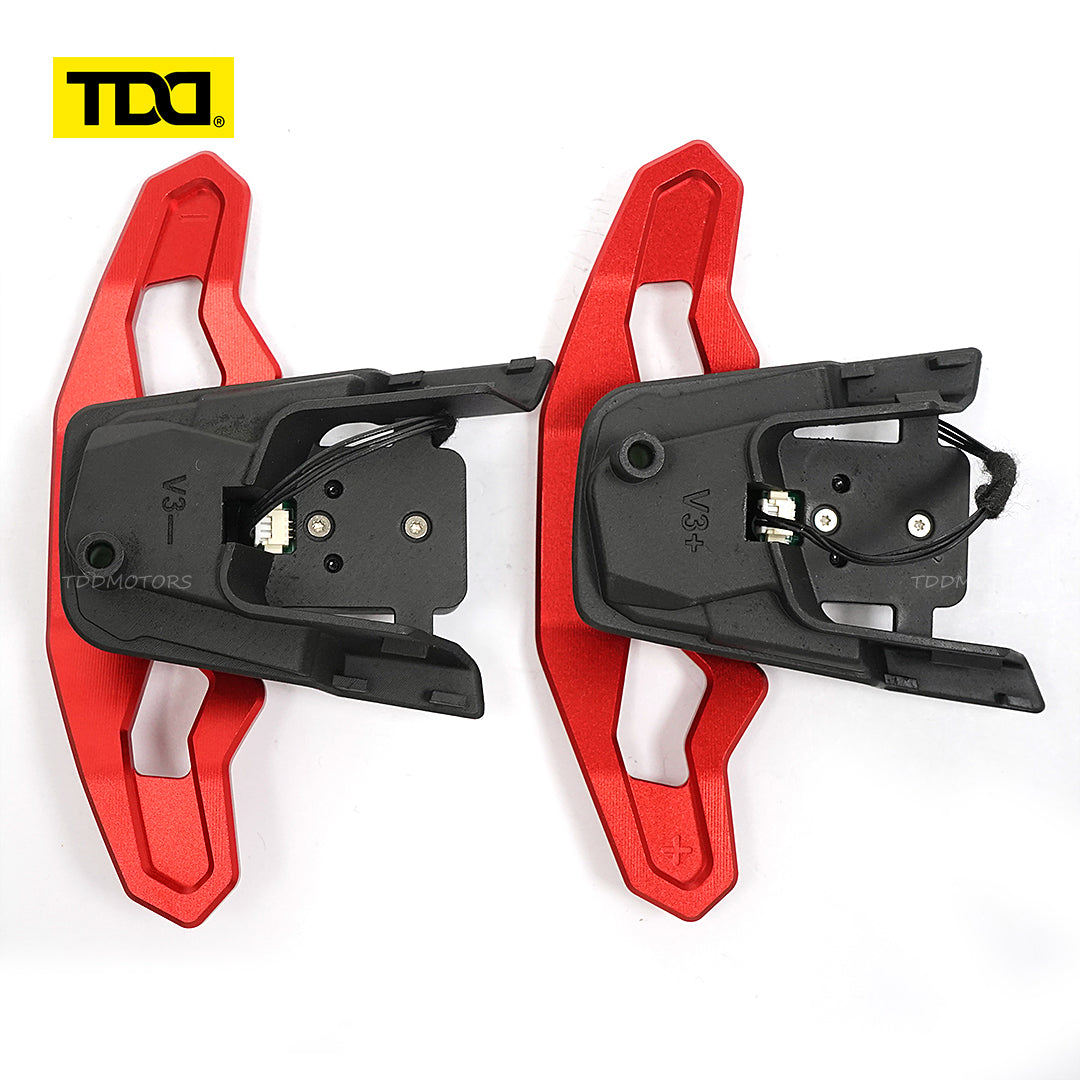 TDD Aluminum Alloy Magnetic Paddle Shifters for Paddle Shifters For VW GTI MK7 Golf R Scirocco MK7.5