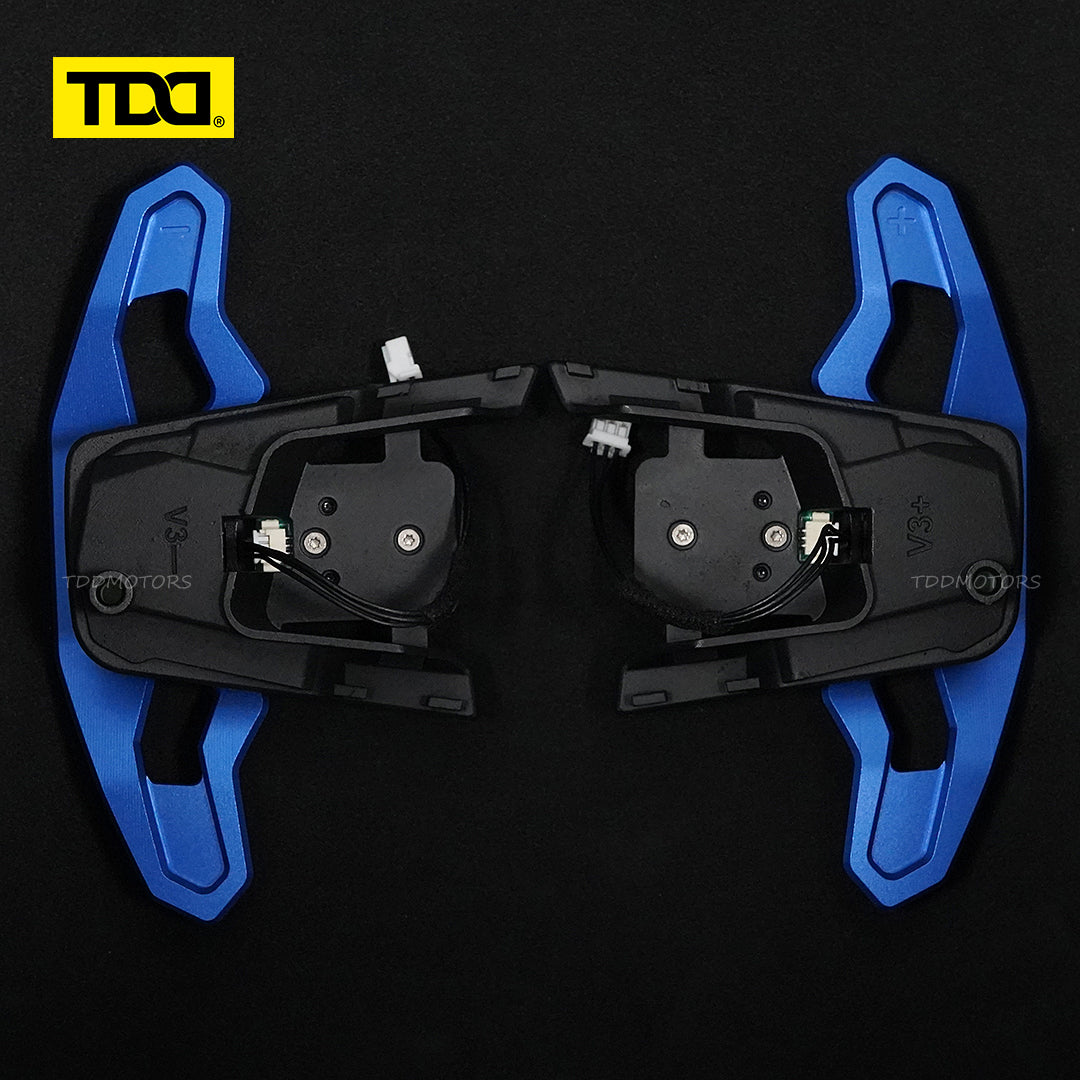 TDD Aluminum Alloy Magnetic Paddle Shifters for Paddle Shifters For VW GTI MK7 Golf R Scirocco MK7.5