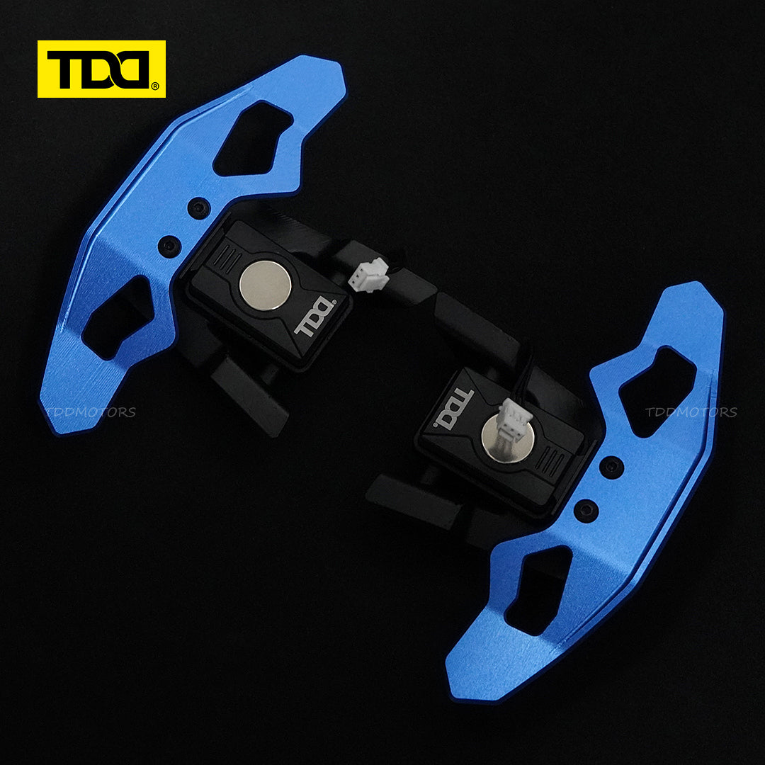 TDD Aluminum Alloy Magnetic Paddle Shifters for Paddle Shifters For VW GTI MK7 Golf R Scirocco MK7.5