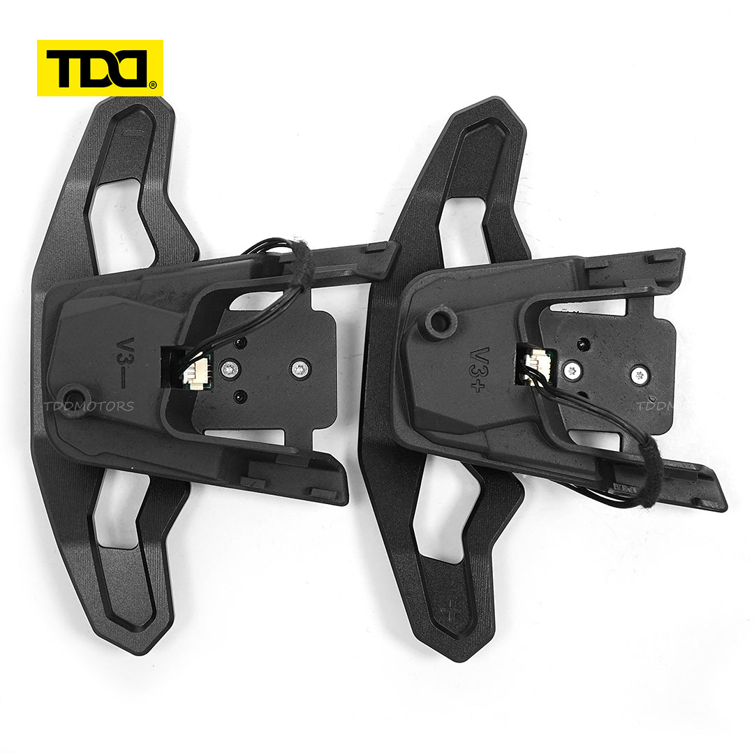 TDD Aluminum Alloy Magnetic Paddle Shifters for Paddle Shifters For VW GTI MK7 Golf R Scirocco MK7.5