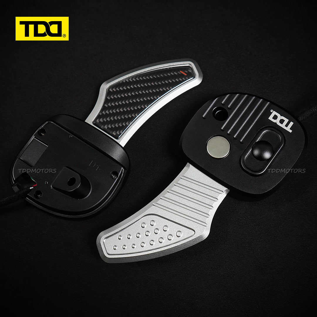 TDD Aluminum Alloy Magnetic Paddle Shifters For Dodge Challenger Charger Jeep Durango Grand Cherokee Chrysler 300 SRT Hellcat