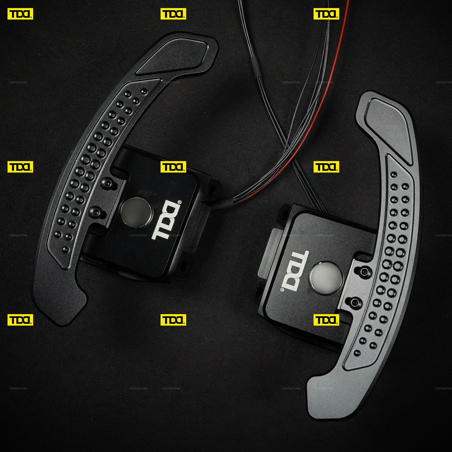 TDD Carbon Fiber LED Magnetic Paddle Shifters for Chevrolet C8 Corvette