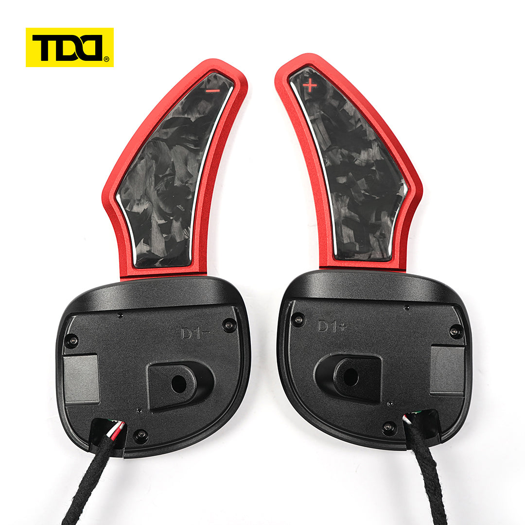 TDD Aluminum Alloy Magnetic Paddle Shifters For Dodge Challenger Charger Jeep Durango Grand Cherokee Chrysler 300 SRT Hellcat