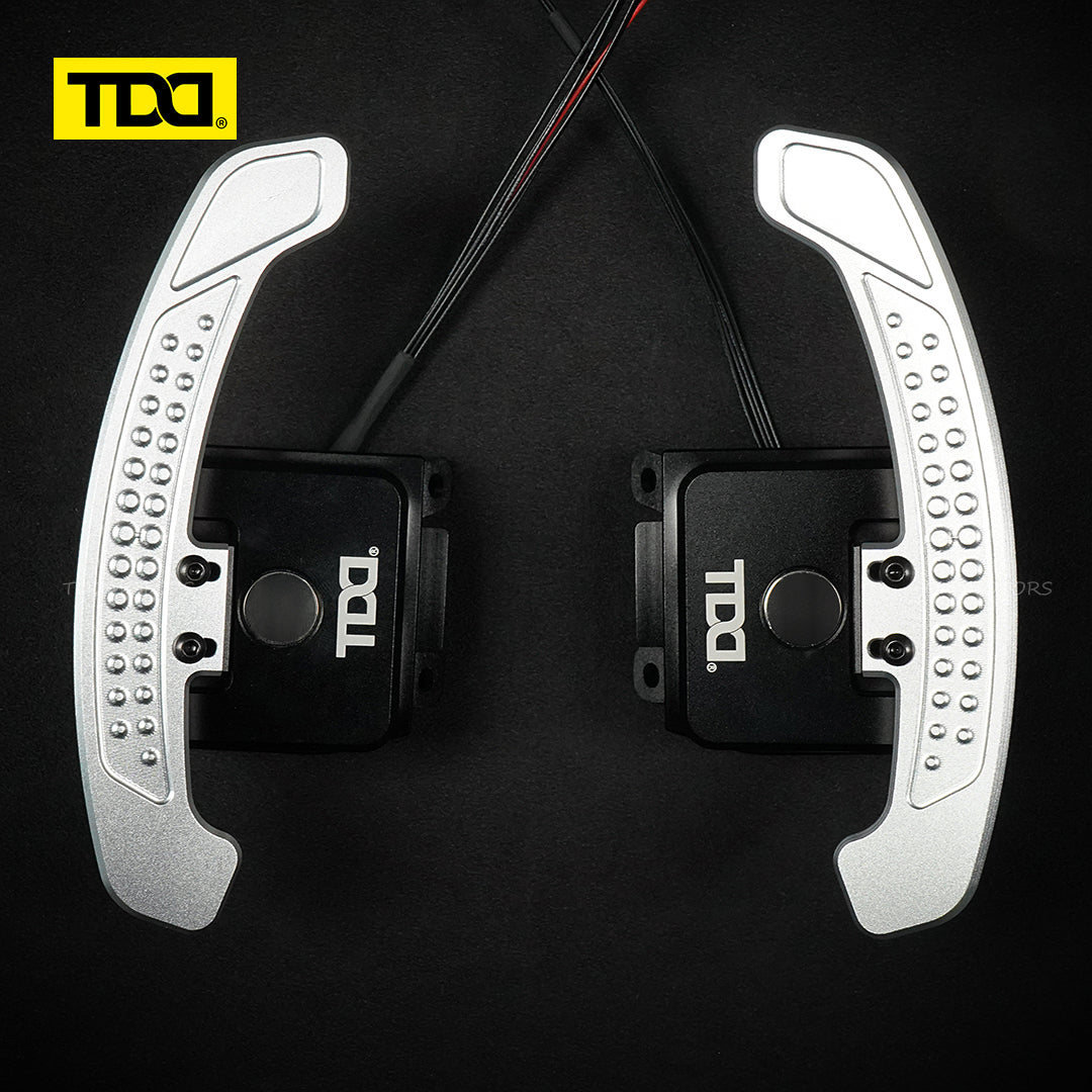 TDD Carbon Fiber LED Magnetic Paddle Shifters for Chevrolet C8 Corvette