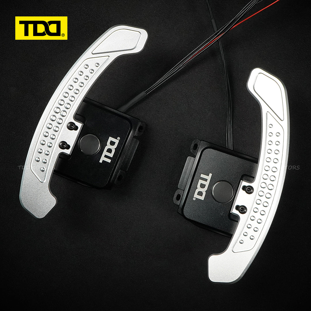 TDD Carbon Fiber LED Magnetic Paddle Shifters for Chevrolet C8 Corvette