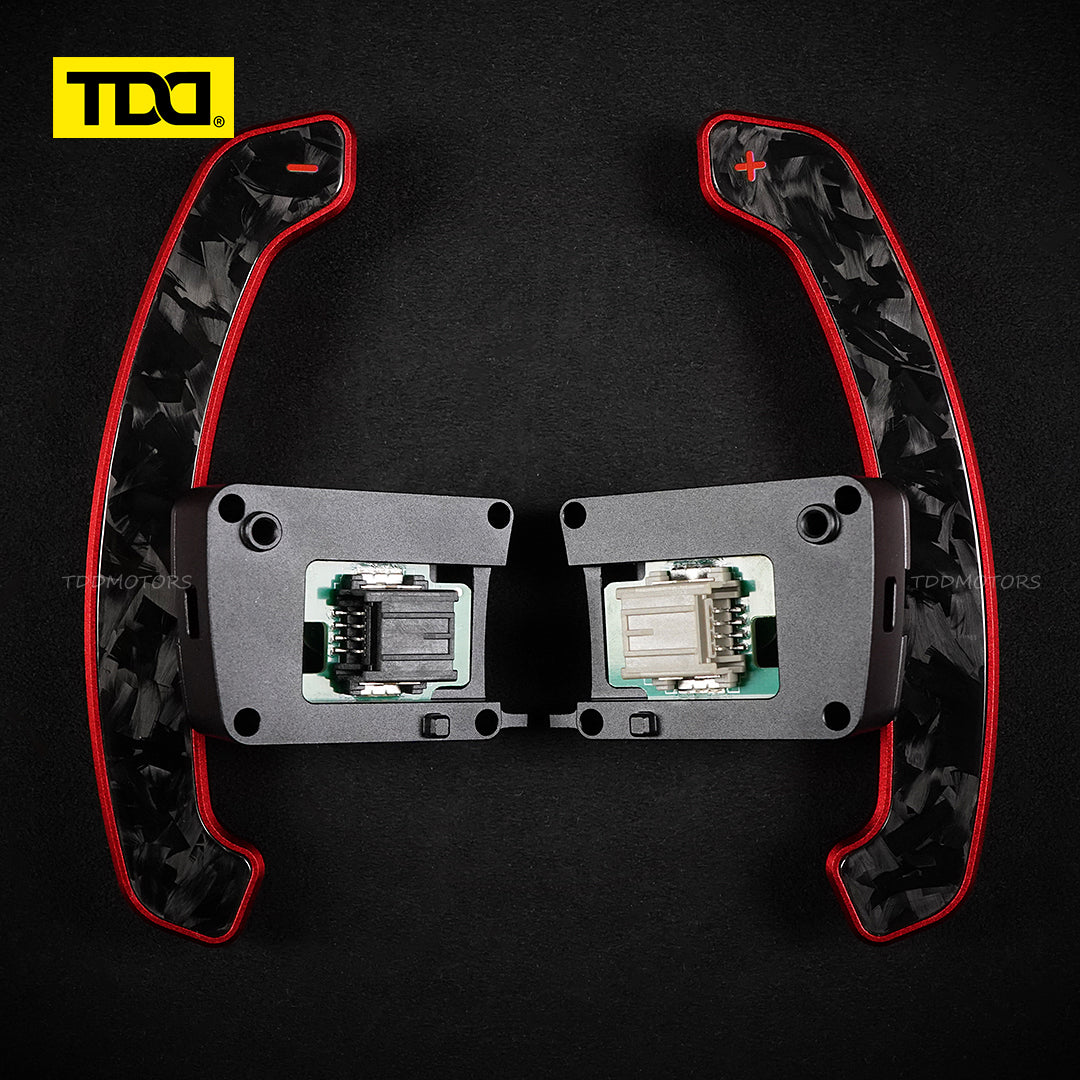 TDD Carbon Fiber  Magnetic Paddle Shifters for Paddle Shifters For Mustang