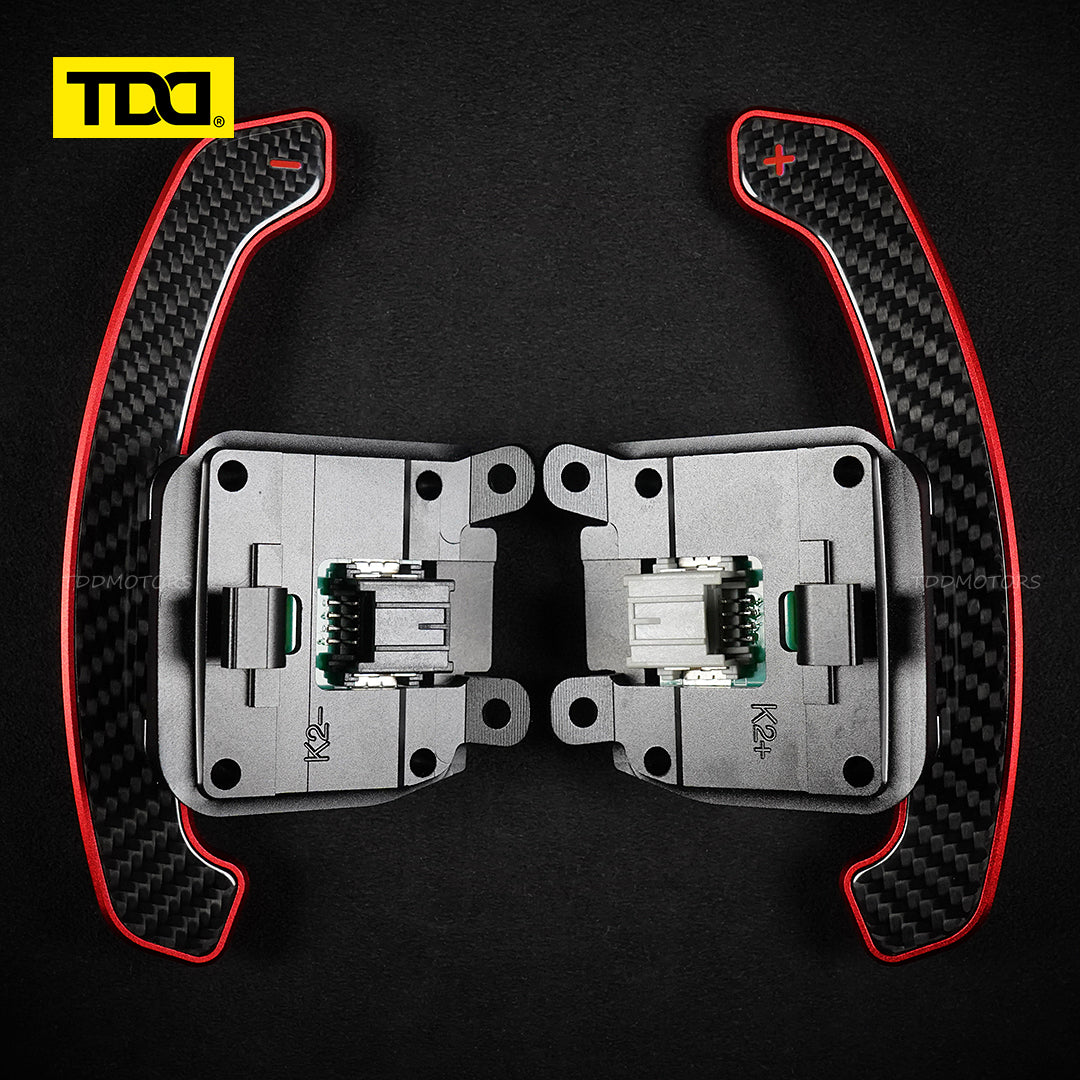 TDD Carbon Fiber  Magnetic Paddle Shifters for Paddle Shifters For Camaro C8