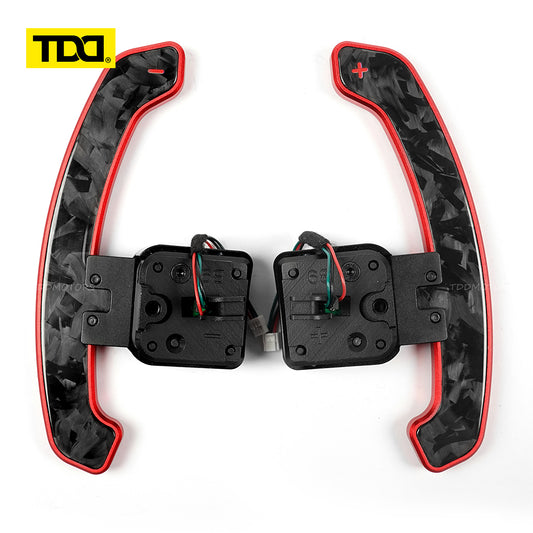 TDD Carbon Fiber Magnetic Paddle Shifters for Paddle Shifters For Audi B9 series