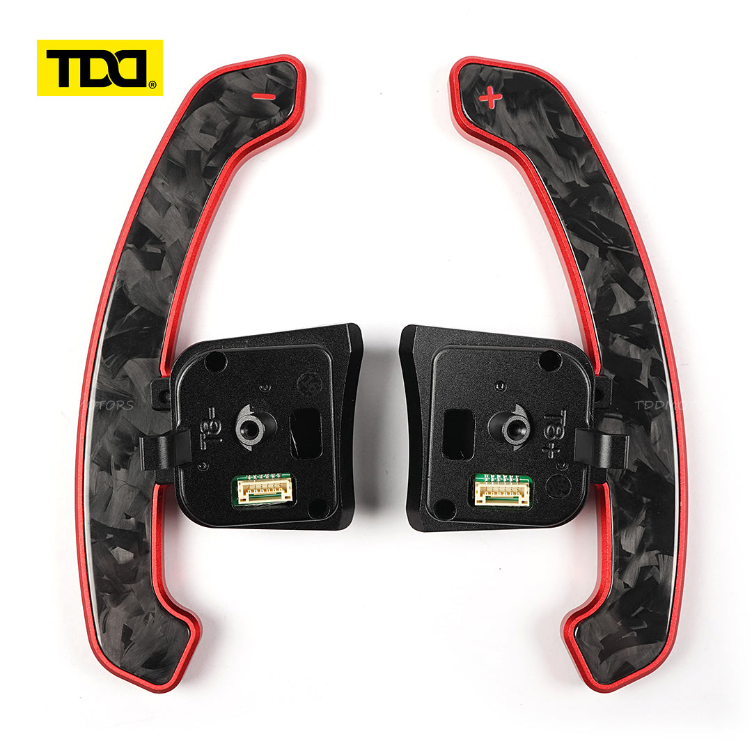TDD Carbon Fiber  Magnetic Paddle Shifters for Paddle Shifters For Audi T8 Series