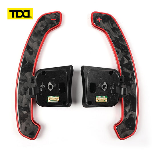 TDD Carbon Fiber  Magnetic Paddle Shifters for Paddle Shifters For Audi T8 Series