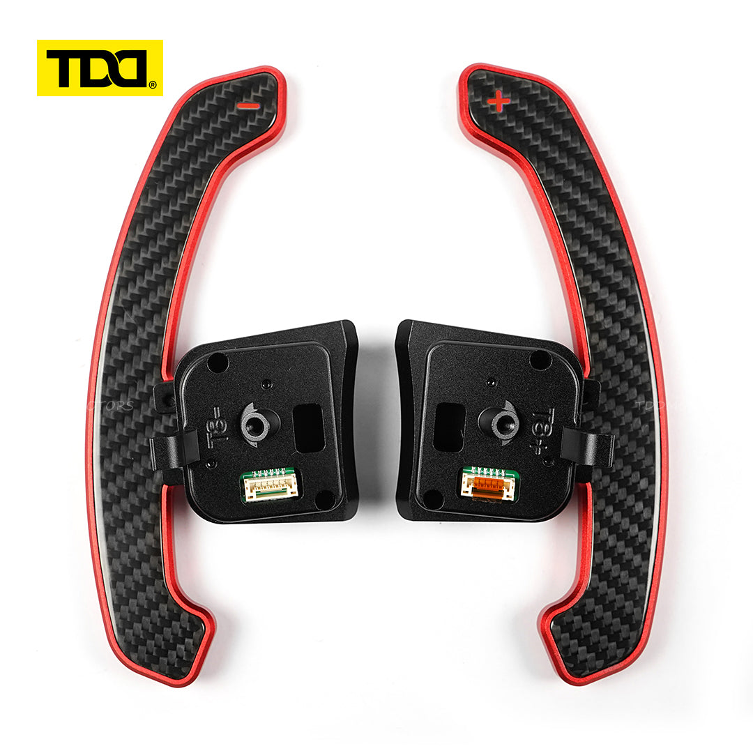 TDD Carbon Fiber  Magnetic Paddle Shifters for Paddle Shifters For Audi T8 Series