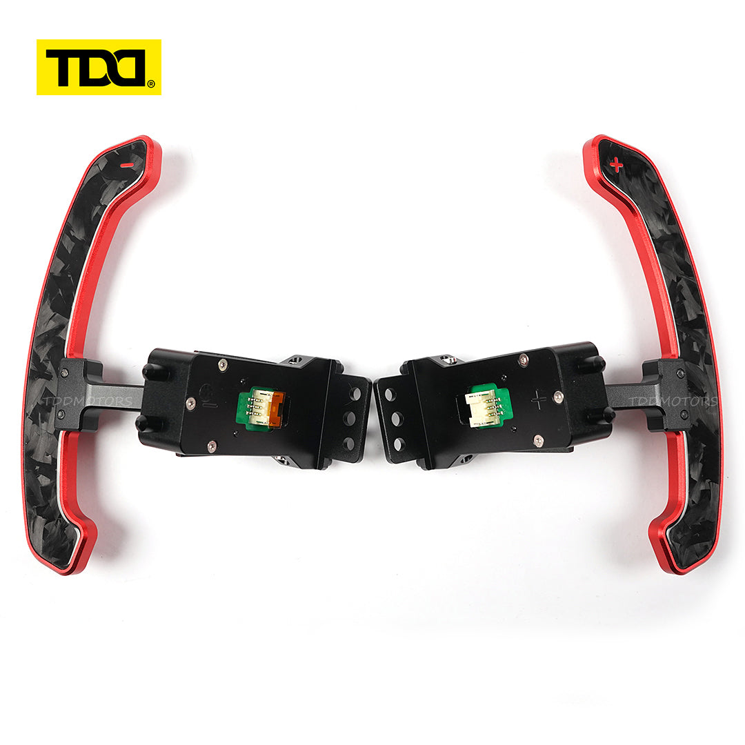 TDD Carbon Fiber  Magnetic Paddle Shifters for Paddle Shifters For  Porsche 718 Cayman gt4 991 Panamera 971 911 997