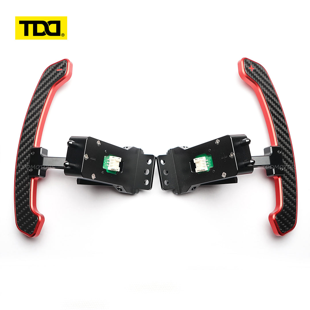 TDD Carbon Fiber  Magnetic Paddle Shifters for Paddle Shifters For  Porsche 718 Cayman gt4 991 Panamera 971 911 997
