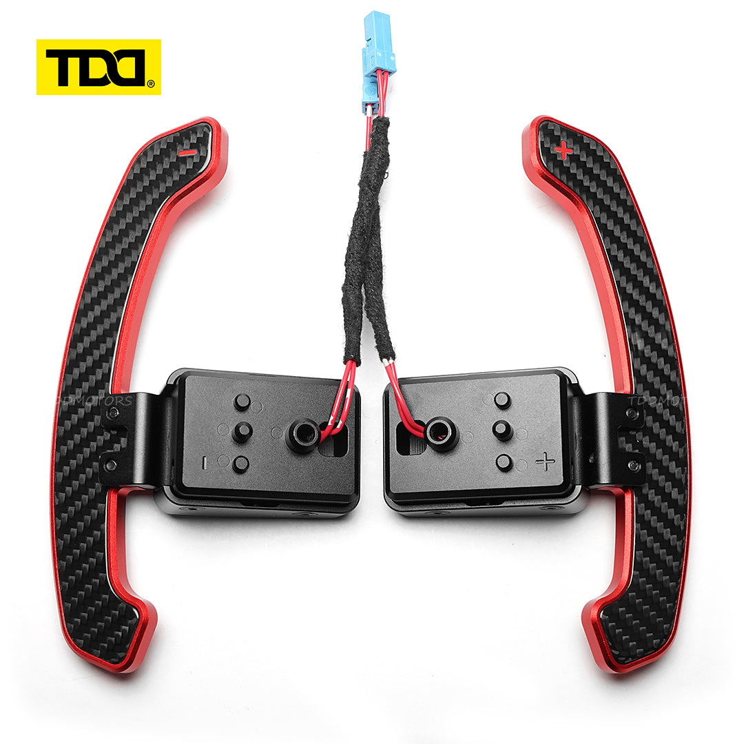 TDD Carbon Fiber Magnetic Paddle Shifters For BMW F10 F06 F07 F11 F18 F12 F13 F01 F02 F30 F31 F32 F33 F34 2 3 4 5 6 7 Series G20 G30 G32 G38 G12 G01 G80 F90 F92 30 X3: G01 X4: G02 X5: G05 X6: G06 X7 G07 F20 F30 F32 F34 F36 F80 I8 7 Series
