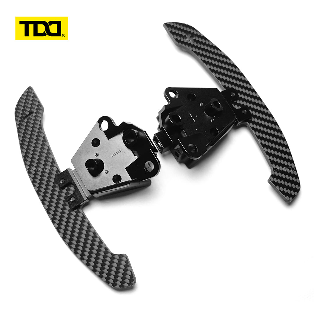 TDD Carbon Fiber Magnetic Paddle Shifters For Lexus IS NX RC 200 250 300 350 for TOYOTA 86 BRZ