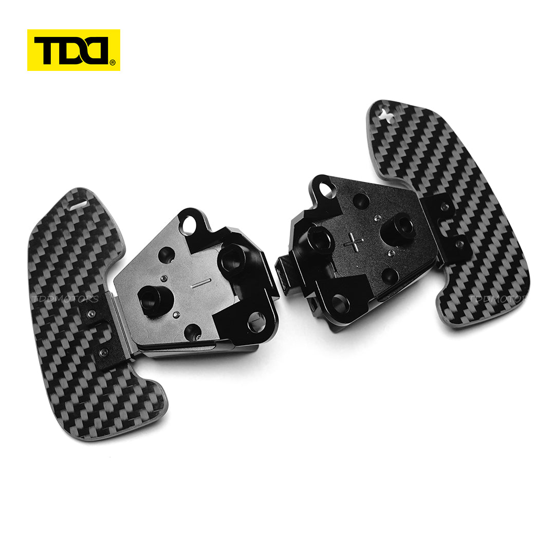TDD Carbon Fiber Magnetic Paddle Shifters For Lexus IS NX RC 200 250 300 350 for TOYOTA 86 BRZ