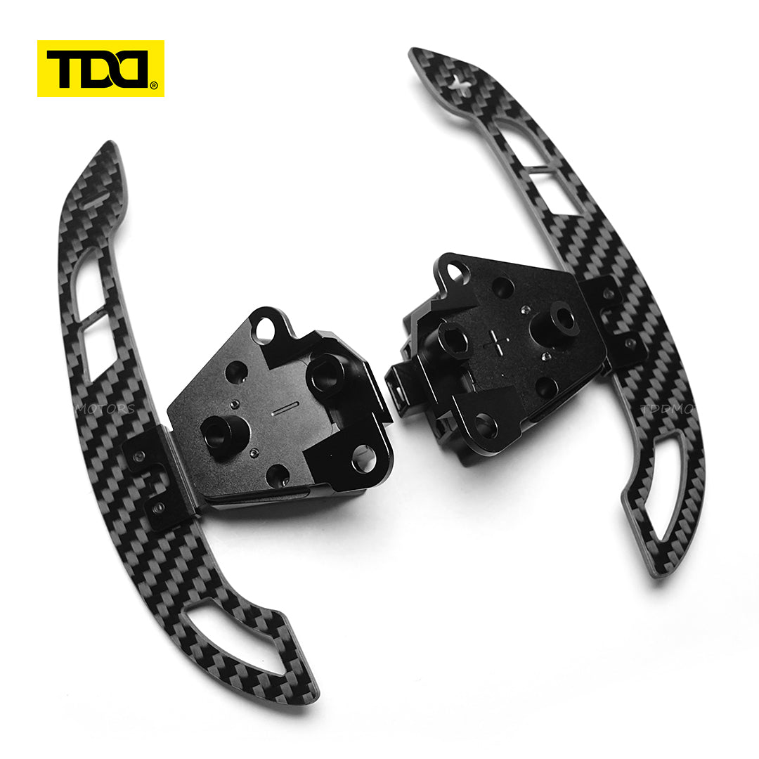 TDD Carbon Fiber Magnetic Paddle Shifters For Lexus IS NX RC 200 250 300 350 for TOYOTA 86 BRZ