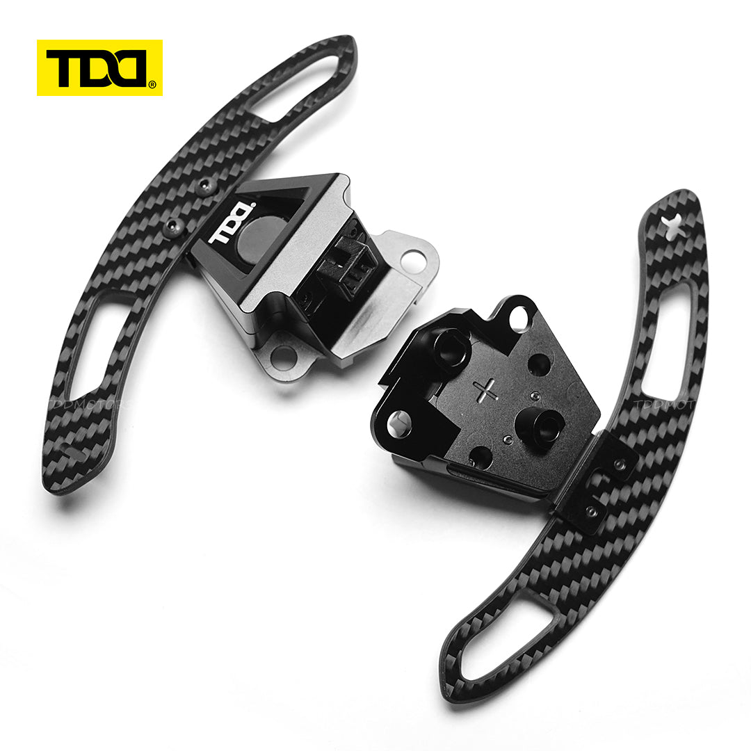 TDD Carbon Fiber Magnetic Paddle Shifters For Lexus IS NX RC 200 250 300 350 for TOYOTA 86 BRZ