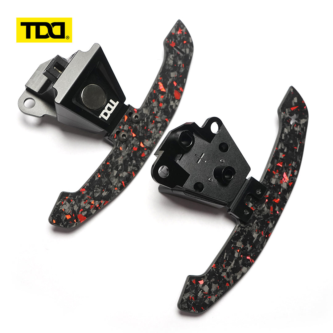 TDD Carbon Fiber Magnetic Paddle Shifters For Lexus IS NX RC 200 250 300 350 for TOYOTA 86 BRZ