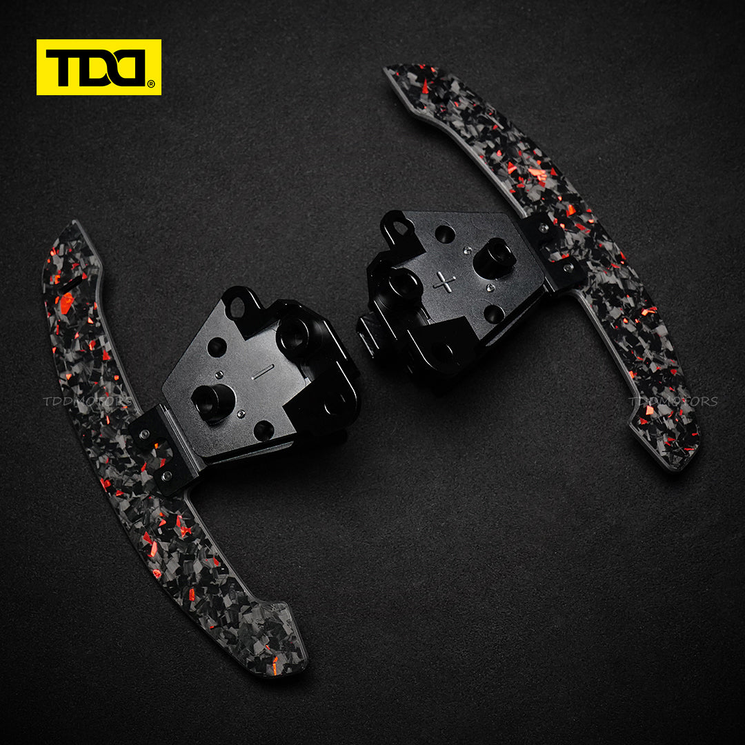 TDD Carbon Fiber Magnetic Paddle Shifters For Lexus IS NX RC 200 250 300 350 for TOYOTA 86 BRZ