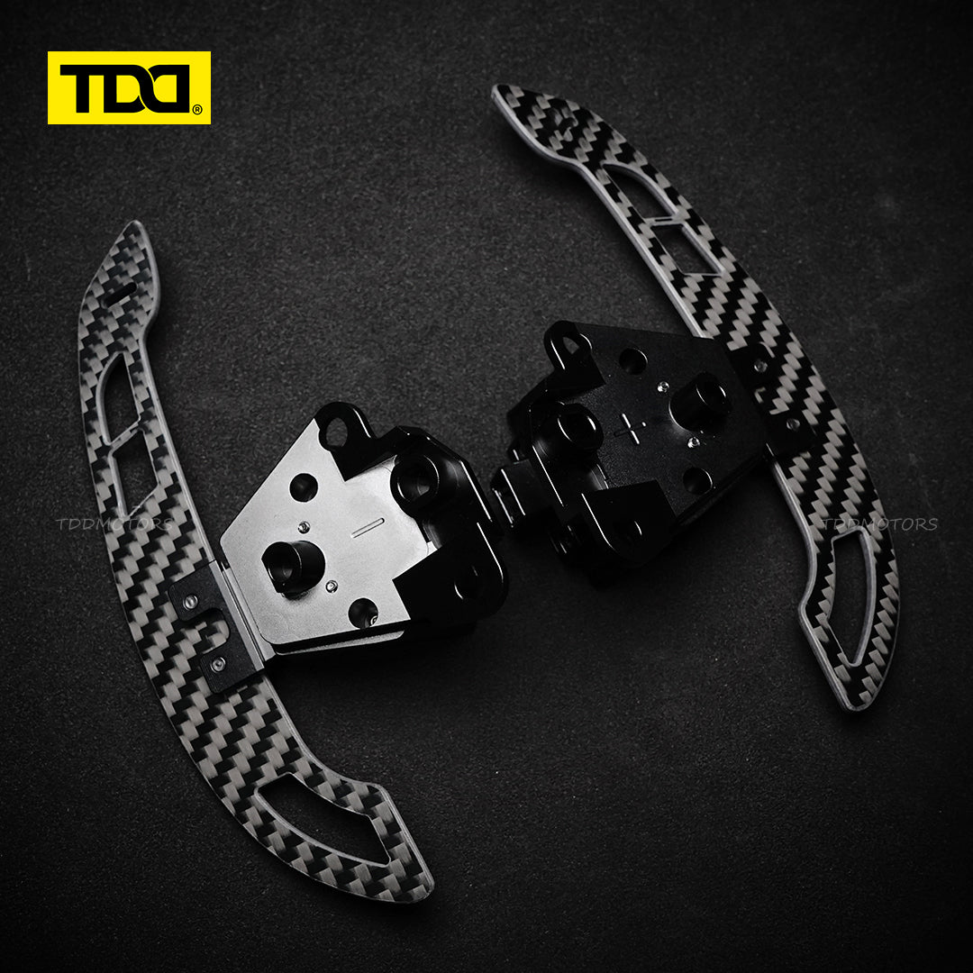 TDD Carbon Fiber Magnetic Paddle Shifters For Lexus IS NX RC 200 250 300 350 for TOYOTA 86 BRZ