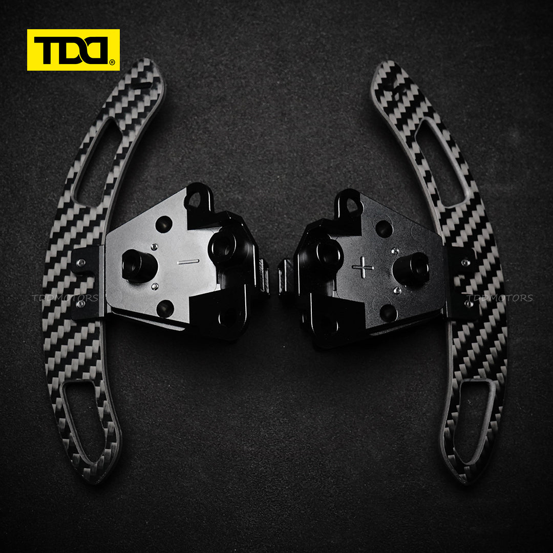 TDD Carbon Fiber Magnetic Paddle Shifters For Lexus IS NX RC 200 250 300 350 for TOYOTA 86 BRZ