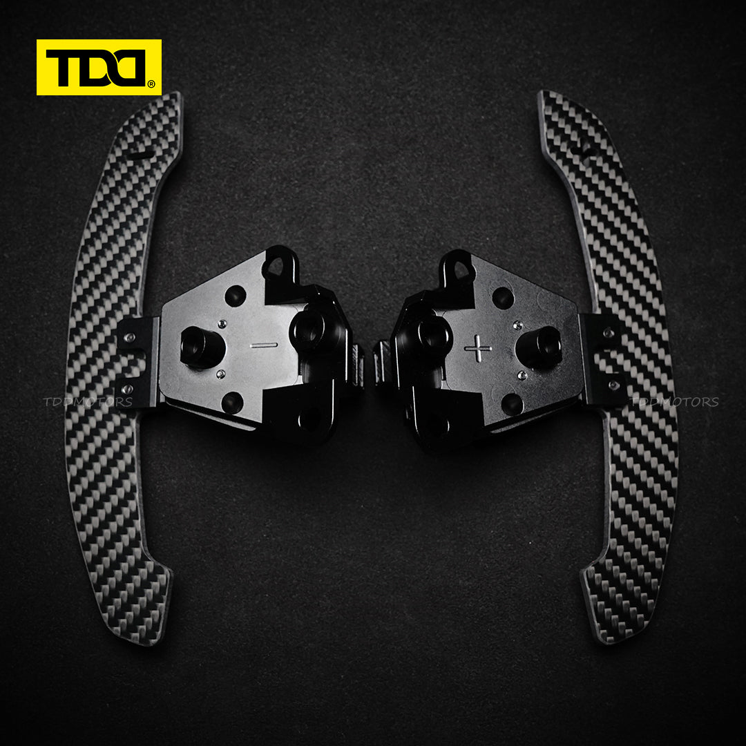 TDD Carbon Fiber Magnetic Paddle Shifters For Lexus IS NX RC 200 250 300 350 for TOYOTA 86 BRZ