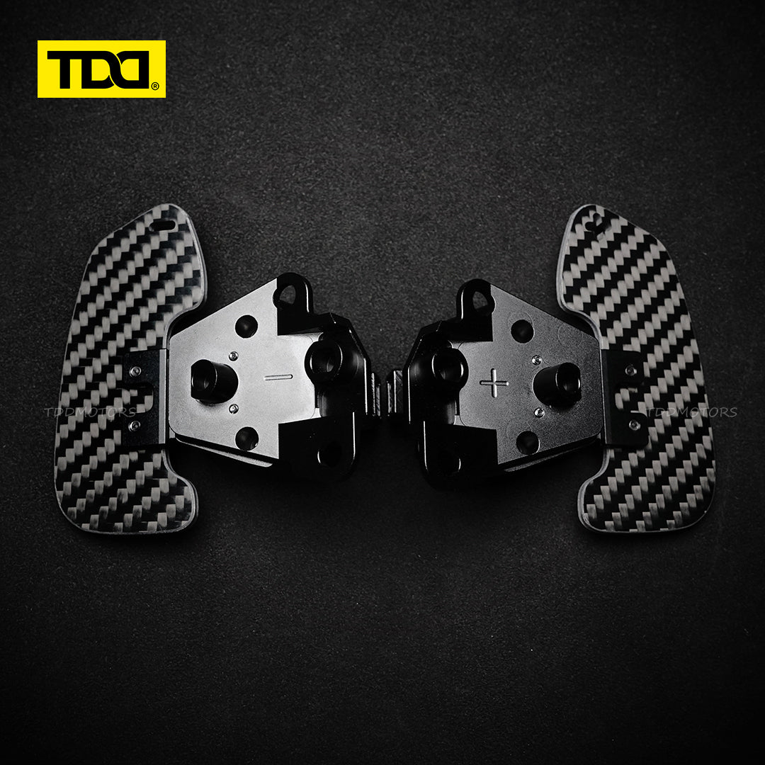 TDD Carbon Fiber Magnetic Paddle Shifters For Lexus IS NX RC 200 250 300 350 for TOYOTA 86 BRZ