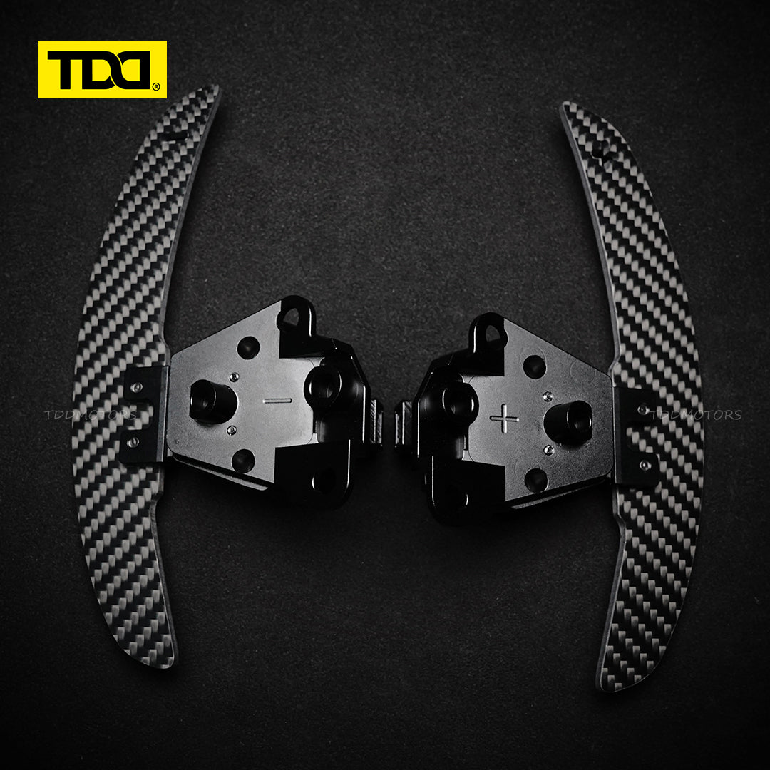 TDD Carbon Fiber Magnetic Paddle Shifters For Lexus IS NX RC 200 250 300 350 for TOYOTA 86 BRZ