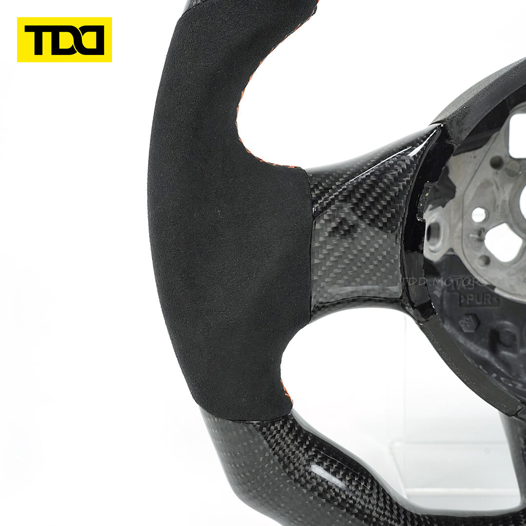 TDD Motors  CARBON FIBER STEERING WHEEL for 2004-2014 Lamborghini Gallardo