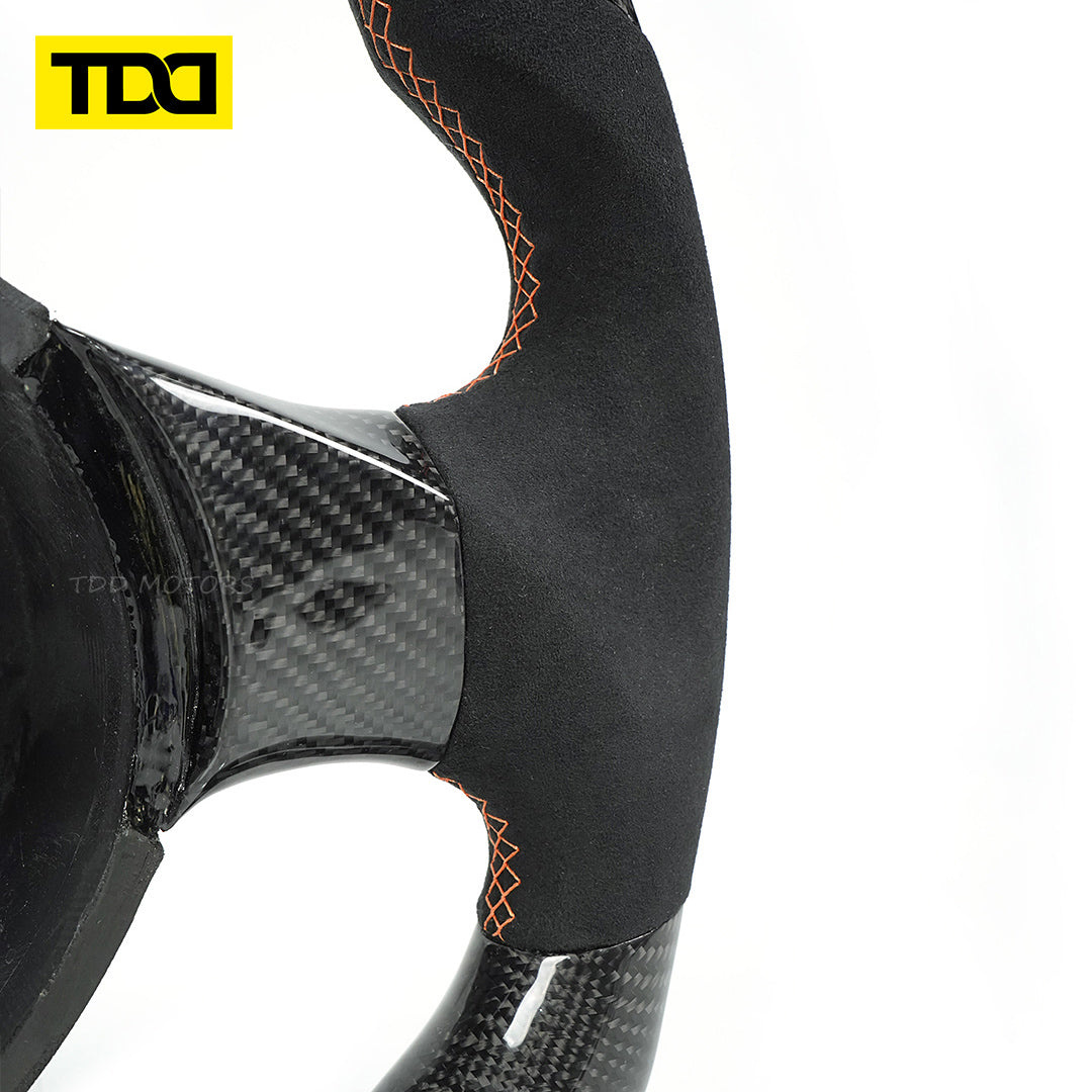 TDD Motors  CARBON FIBER STEERING WHEEL for 2004-2014 Lamborghini Gallardo