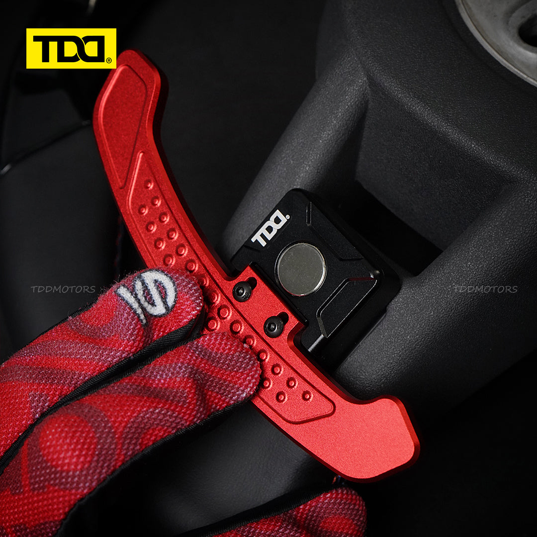 TDD Carbon Fiber Magnetic LED Paddle Shifters For BMW G68 G60 Standard Wheelbase 2023- Touring G61 2024- Long Wheelbase 2024-