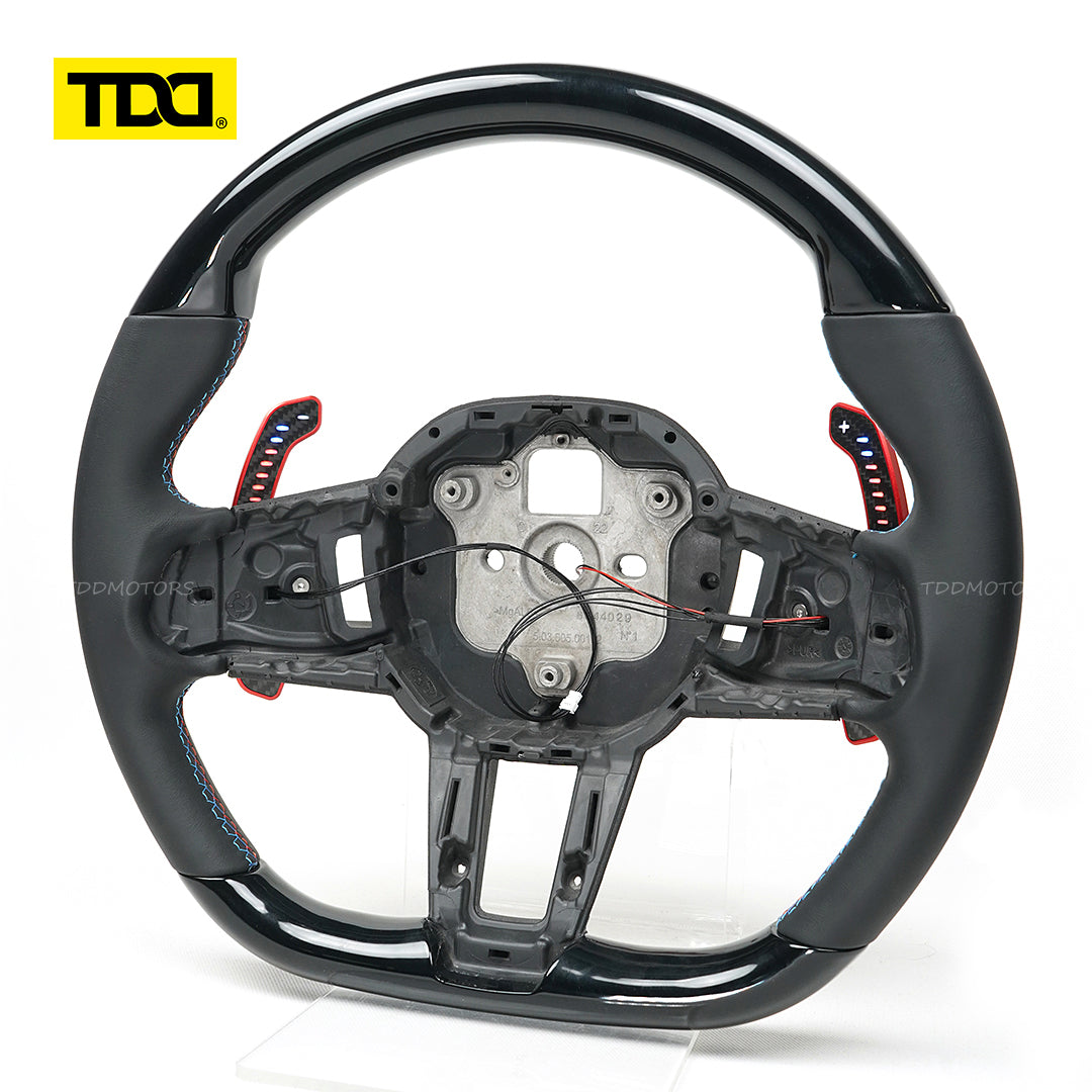 TDD Carbon Fiber Magnetic LED Paddle Shifters For BMW G68 G60 Standard Wheelbase 2023- Touring G61 2024- Long Wheelbase 2024-