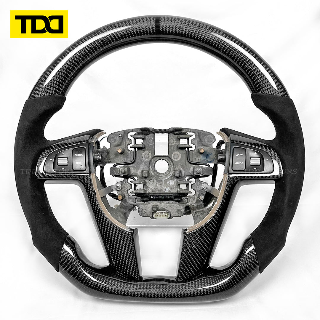 TDD Motors 100% Real Carbon Fiber Steering Wheel for HOLDEN