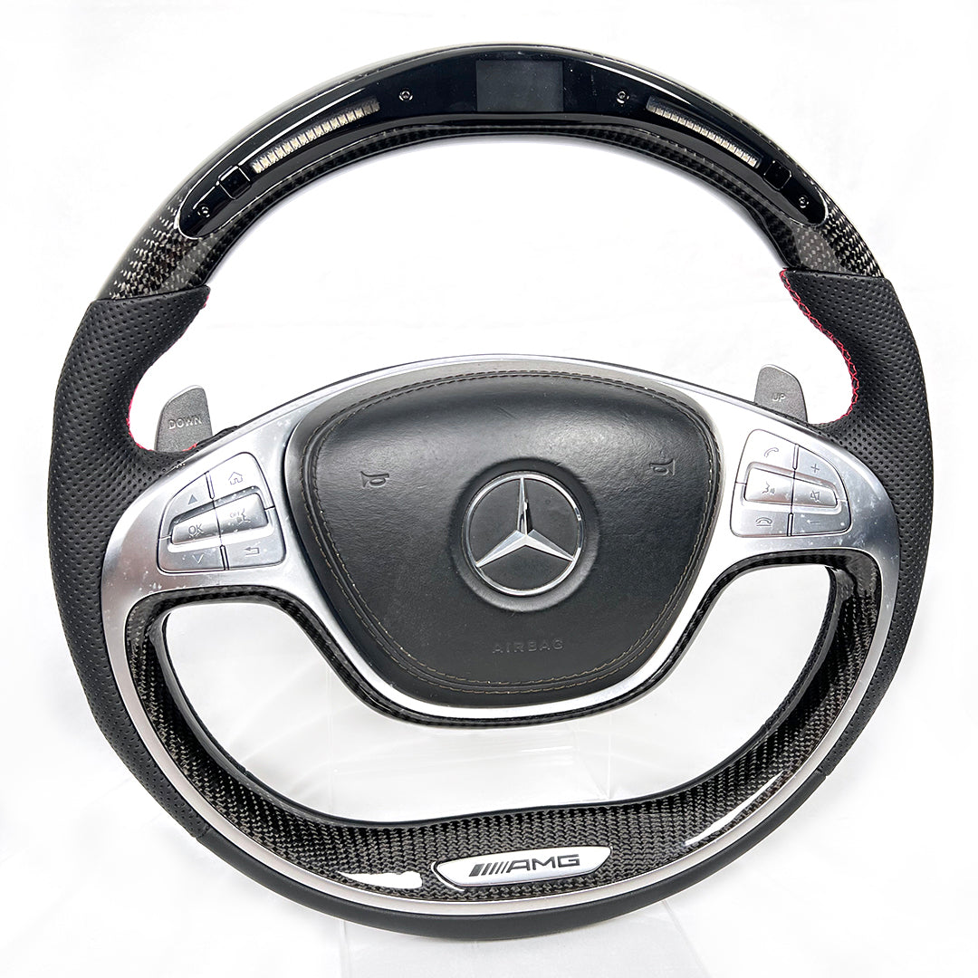 Galaxy Pro LED Steering Wheel for Mercedes W221, Class: S AMG