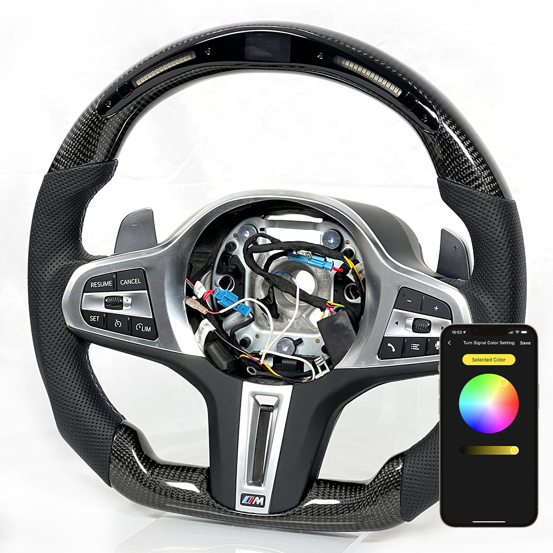 Galaxy Pro LED Steering Wheel for BMW G Series 3 Series 5 Series