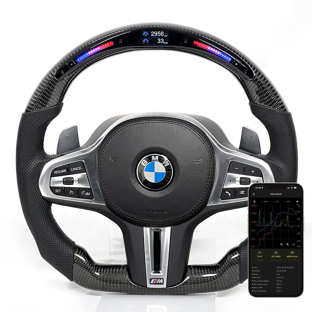 Galaxy Pro LED Steering Wheel for BMW G Series 3 Series 5 Series