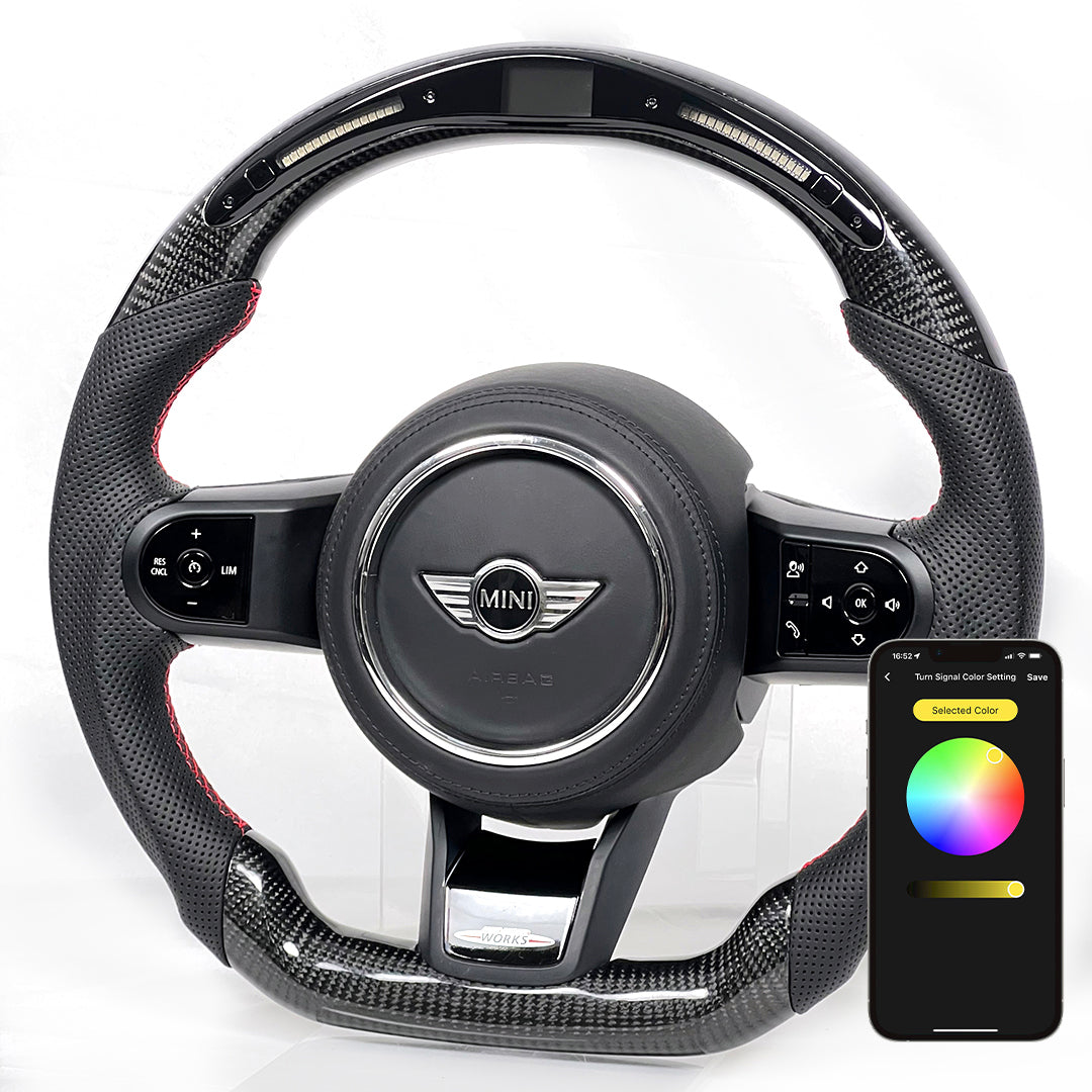 Galaxy Pro LED Steering Wheel for Mini